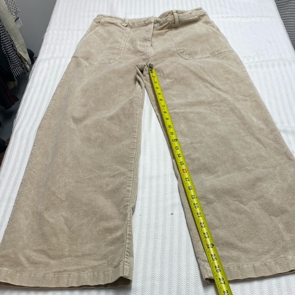 Mystree Pants Corduroy Flare Cabincore Gorpcore Beige Tan Size Large Size 30 - Picture 4 of 7